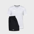 Ensemble Running Blanc