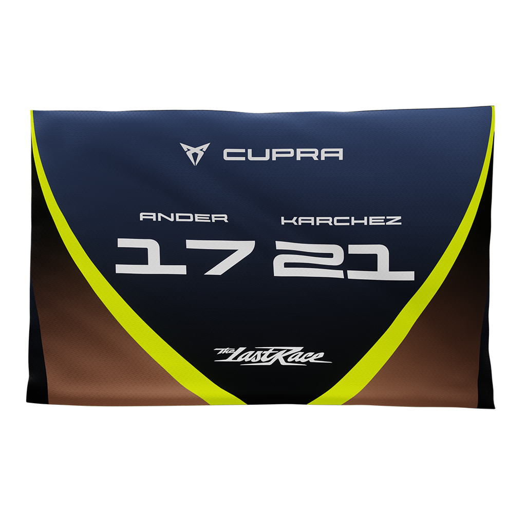 Écurie Cupra - ANDER / KARCHEZ - Pack maillot / casquette / drapeau / stickers