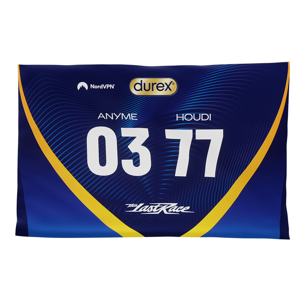 Écurie Durex - HOUDI / ANYME - Pack maillot / casquette / drapeau / stickers