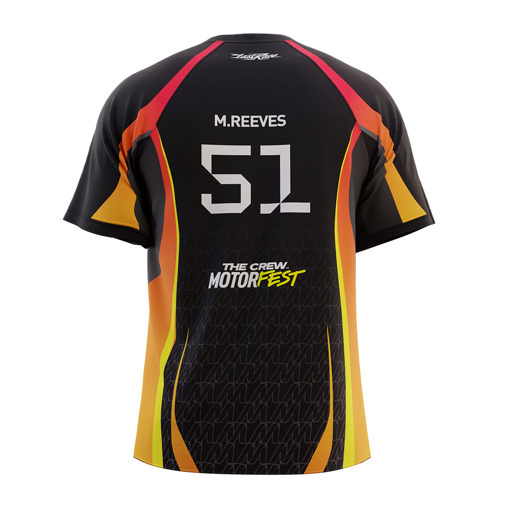 Écurie The Crew Motorfest - LUDWIG / MICHAEL REEVES - Pack maillot / casquette / drapeau / stickers