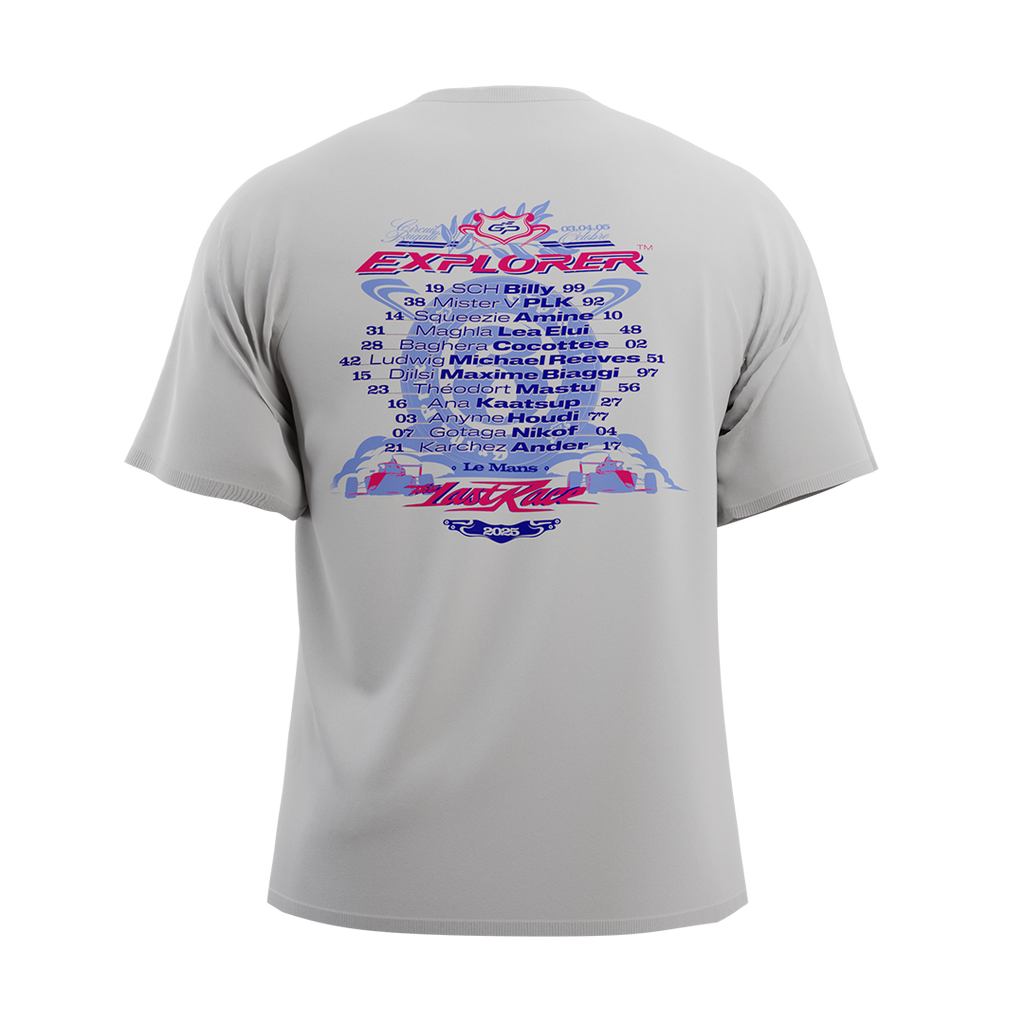 T-shirt blanc GP EXPLORER 3