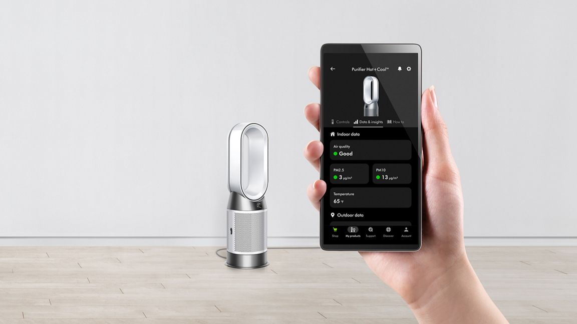 Chauffage purificateur Dyson Purifier Hot+Cool HP1
